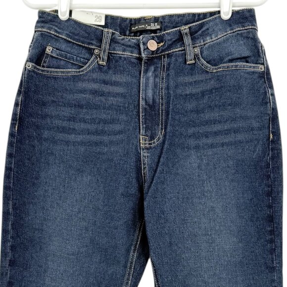 NWT Black Tape Women's Maya Relaxed Flare High Rise Stretch Blue Jeans Size 29 - Picture 3 of 10